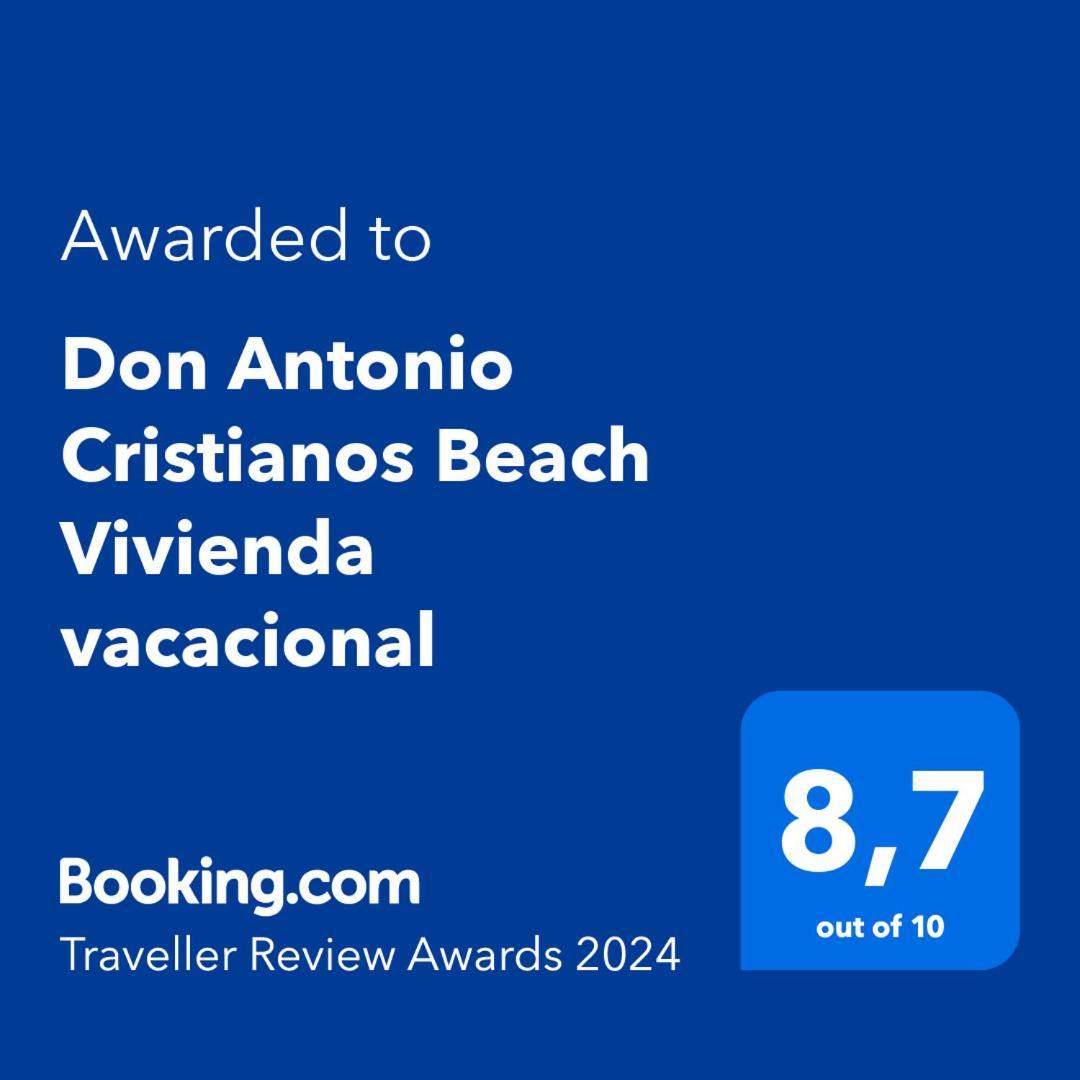 לוס כריסטיאנוס Don Antonio Cristianos Beach Vivienda Vacacional מראה חיצוני תמונה